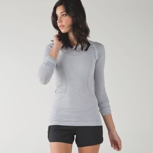 Lululemon Swiftly Tempo Stripe Long Sleeve Size 4